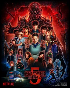 Stranger Things 2025 Season 5 Hindi Dual Audio WEB-DL 720p - 480p - 1080p [Final Episode] - Movierulz