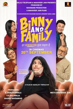 Binny and Family 2024 Hindi Audio WEB-DL 720p - 480p - 1080p